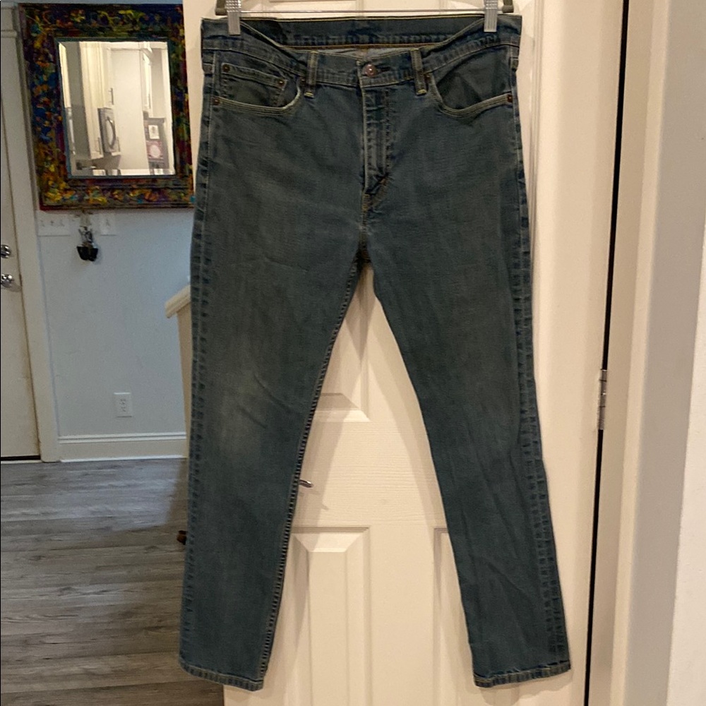 Levi's Blue Straight Jeans